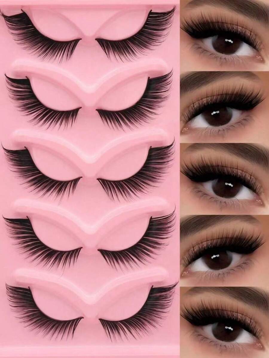 Card With 5 Pairs Of False Eyelashes Cat Corner 232/233 - 024-232 - 查看 1