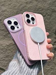 奢华闪亮磁吸手机壳，兼容 16 Pro Max/15 Pro/14 Pro Max，无线充电，全覆盖保护套