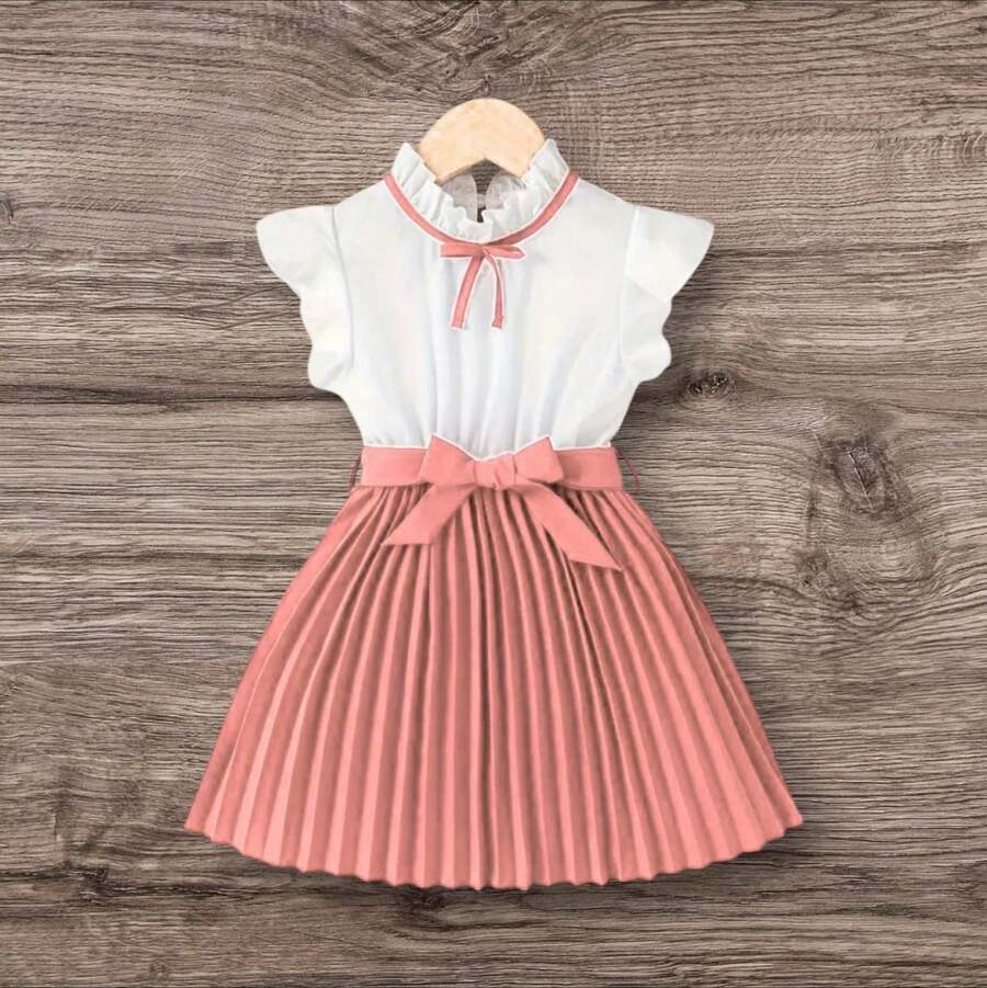 Elegant Princess Dress For Children And Youth - Coral Pink - View 1