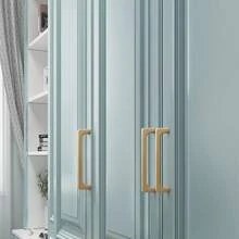 1 Pc Modern Simple Gold Cabinet Drawer Handle Nordic Shoes Cabinet Handle Wardrobe Door Single Hole Handle Furniture Hardware Accessories