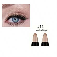 16 Colors Pearlescent Eyeliner, Color Glitter Waterproof Long-Lasting Eye Makeup Non-Smudge Eyeliner - 14 - View 2
