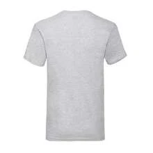 Fruit of the Loom Mens Valueweight V Neck TShirt (Heather Grey) - 灰色 - 查看 2