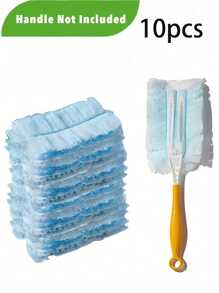 40pcs Disposable Duster Refills, Electrostatic Duster Heads Replacement - Effortless Dust Removal For Electronics, Furniture, Blinds, And Ceiling Fans – (Handle Not Included) - Cleaning Supplies, Cleaning Accessories