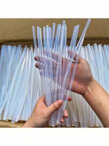 5pcs/10pcs/20pcs/100pcs Clear Hot Melt Glue Sticks, High Adhesion DIY Glue Sticks 7/200mm