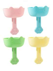 Suport pentru înghețată cu ureche de pisică, suport pentru înghețată/popsicle din silicon cu suport etanș, potrivit pentru petreceri de vară, nunți și sărbători