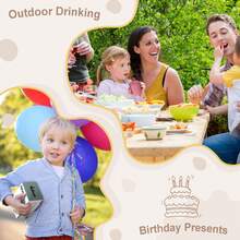 1 pezzo Tazza con beccuccio in silicone per bambini con doppio coperchio e manico, bottiglia d'acqua portatile multifunzione, set di tazze con beccuccio per l'alimentazione e lo stoccaggio di liquidi per bambini