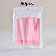 Thin Cleaning Swabs, Nano Cleaning Buds For Eye Makeup, Makeup Remover, Eyelash Extension Cleaning, Disposable Lip Brushes, And Makeup Brushes