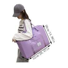 1 Piece Foldable Travel Bags Unisex Storage Bag Portable Women Handbags Men Large Capacity Luggage Bags Multifunctional Travel Accessories.Portable Travel Multifunctional Airplane Bag-Easily Store Your Clothes