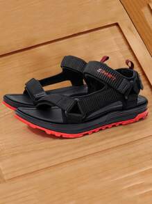 2025 Neue Herren Sport-Sandalen, gewebter Oberteil, EVA Doppelschicht-Laufsohle, modisch leicht atmungsaktiv, weich & bequeme Herren Strand Schuhe Sandalen