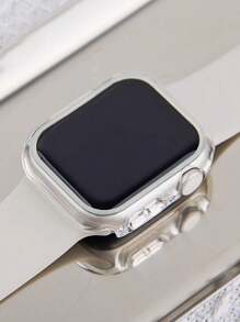 1 pezzo Custodia protettiva per Apple Watch S10 che brilla al buio, antigraffio, antiurto per 8/9/SE, Elegante copertura di orologio smart per 40mm/41mm/42mm/44mm/45mm/46mm/49mm
