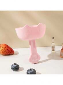 Suport pentru înghețată cu ureche de pisică, suport pentru înghețată/popsicle din silicon cu suport etanș, potrivit pentru petreceri de vară, nunți și sărbători