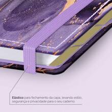 iscool Caderno Disco + Iscool 140 Fls Inteligente Mármore Cores