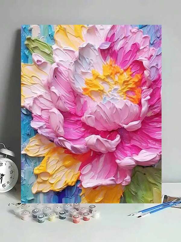 1 Set DIY Acrylic Painting By Numbers Kit, Art Paint Set For Bedroom And Art Wall Decor, Simple And Fun Painting Style With No Drawing Skill Required, Fulfill Your Artist Dream, Immerse Yourself In The Colorful World, Every Stroke Is Self-Expression, Best Gift For Family And Friends, 40*50CM