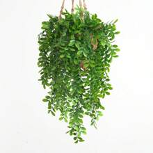 1/3/5PCS Artificial Hanging Plant, Fake Hanging Plant, Potted Green Plant, Artificial Eucalyptus, Pomelo Leaf , Mother's Day Gifts, Birthday Bifts, Graduation Season Gifts,Wedding Season, Suitable For Indoor And Outdoor Decoration Of Family Gardens