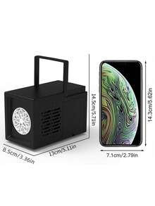 Children's Handheld Multi-Hole Automatic Bubble Machine, Fun Bubble Blower Toy For Boys Girls Outdoor Party, Gift (Batteries And Bubble Solution Not Included) - Multicolor - View 5