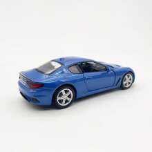 Modelo de coche deportivo Maserati GT a escala 1:36, vehículo de juguete de aleación de zinc con apertura de puertas, sin batería requerida, regalo ideal para niños