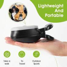 1 Piece Dog Poop Picker - Poop Clip - Easy To Carry (Includes 3 Rolls = 60 Plastic Trash Bags) - Foldable Trash Cleaner - Portable Hiking Clip Pet Poop Clip - Enjoyable Dog Walking - Trash Bags Can Be Stored Inside The Container Dog Poop Picker Dog Poop Scoop, Suitable For Small And Large Dogs