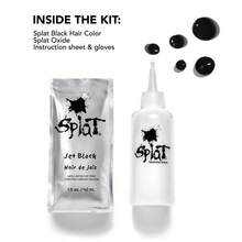 Splat Complete Kit Permanent Hair Color - Jet Black - 4.5 Floz - 1 - View 4