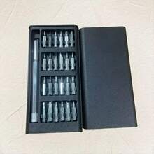 24pcs Precision Screwdriver Set, Including 24 Magnetic Screwdriver Bits, Chrome Vanadium Steel, Manual Operation, Multi-Purpose, Suitable For Electronics Repair, Home Maintenance And DIY - Non-Plated Metal Material - Multicolor - View 8