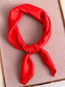 1 Peça Lenço Liso Cachecol Pescoço para Mulheres, Xales Pequenos, Envólucros, Bandanas, Lenços para Cabeça 70x70CM, Lenço Quadrado, Lenço Hijab