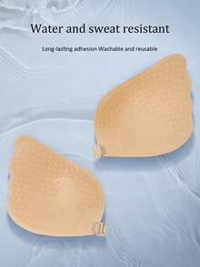 Women's Backless Self-Adhesive Bra, Lifting, Invisible, Strapless, Breathable, Anti-Sagging, Suitable For Wedding Dress - Multicolor - View 9