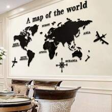 1 pieza Decoración de pared de espejo acrílico con efecto de rompecabezas a la moda, tamaño 120*60cm, adhesivo 3D, arte de pared para realzar el espacio y crear un efecto visual brillante y elegante. Adecuado para decoración en sala de estar, dormitorio, fondo de sofá, estudio, oficina y talla grande