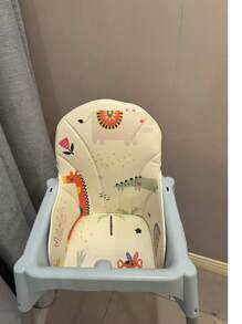 Cojín/Almohadilla para silla alta ANTILOP para bebé, funda de asiento de silla de comedor para niños de estilo simple (silla no incluida)