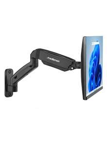 Redlemon Soporte para Monitor de Pared Brazo Móvil Hidráulico 17" a 32" Pulgadas - Negro - Ver 1