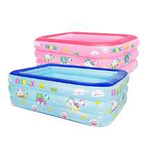 Ele-Gate Swimming Pool Inflatable Pool For Outdoor Indoors And Patios 130*90*50 Cm - Pink - View 8