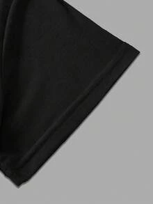 Sommer Fitness Mädchen T-Shirt mit Hantel Muster Design, modisch für den Sommer