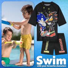 SONIC THE HEDGEHOG Swim Set - Black - View 3