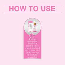 Strawberry Scented After-Shave Hair Care Oil, Soothes Skin, Moisturizing & Smoothing Daily Care Oil - 90ml - View 9