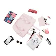 1pc Embroidery Customization Tote Bag For Women With Zipper, Gym Tote With Compartments, Large Capacity Casual Shoulder Bag, Work Tote Nurse Dance Yoga Bag For Sport, Travel