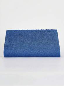 Women's Fashionable & Elegant Pleated Clutch Purse, Handbag Shoulder Strap Evening Bag