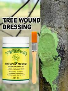 Plant Care Coating Tree Repair Paste Enhance Grafting Success Rate;Plant Graft Cut Surface Sealer - Fruit Tree, Seedling And Wood Repair Paste For Graft Wounds, Cuts And Scars - All Seasons Use;Plant Grafting Sealing PE Film 3cm 2.2 Silk 120m