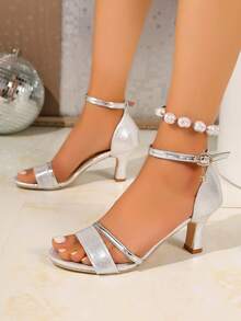 Damen High Heels, Schlangenhautmuster, bequem & atmungsaktiv, Stilettoabsatz, geschlossene Zehenpartie, Knöchelriemen, geeignet für Hochzeit, formelle Party, Büro, elegant und luxuriös, geeignet für den Sommertragen. Schwarze & weiße High Heels, schwarze High Heels, goldene High Heels, elegante Damenschuhe, elegante Damen High Heels