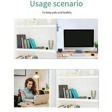 1 pieza Cámara WiFi, con micrófono incorporado, cámara portátil, cámara recargable por USB, cámara con sensor de movimiento, monitoreo de movimiento DV, visión nocturna para , cámara de vigilancia de video adecuada para mascotas familiares. - Negro - Ver 6