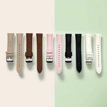 QCTOG Bracelet de montre en PU doux de 18 mm pour GT5 (41 mm) GT5 Pro (42 mm) Honor S1 Bracelet S1/B5 Talkband B5, Bracelet de mode pour Garmin Venu 2S/3S, Move 3S, Forerunner 255S 265S, Bracelet de rechange réglable pour Garmin Vivoactive 4S Vivomove 3S Active S, léger, confortable, respirant, polyvalent pour un usage casual, sportif, professionnel et plus encore