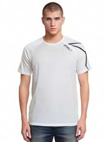 2XU BSR Active S/S Tee - White - View 1