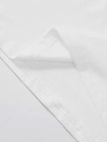 Joshua Tree Mountain Scenery Graphic Round Neck Short Sleeve T-Shirt For Women, Comfortable For Everyday Wear, - White - View 7