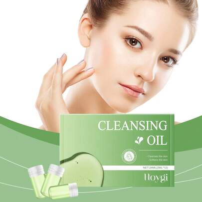 24ml Portable Cleansing Oil, Deep Pore Cleansing, Leaves No Residue, Travel Size, Suitable For Daily Personal Care