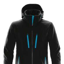 Mens Patrol Soft S Jacket (Black/Electric) - Black - View 2
