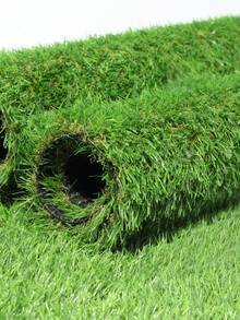 6pcs Artificial Green Lawn,Artificial Panel,Football Field Lawn,High Density,Green Grass With Yellow Grass,25*25cm(9.84inch),Pool Decoration,Garden Decoration,Carpet Lawn,Simulation Plants,School Dormitory Office Decoration,Outdoor Party Event Holiday Birthday Party Decoration,Home Doorway Hotel Dining Room Living Room Bedroom Wedding Banquet Kitchen Garden Decorations,Spring Summer Decoration,Garden Decor,Outdoor Plant,Gardening,Fake Flowers - Multicolor - View 2