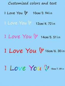 2pcs Customized Solid Heart-Shaped Car Rearview Mirror Stickers, Idol Style, Unisex, Suitable For BMW, Audi, Mercedes-Benz, Cute Stickers For Car Exterior Accessories, Black/White/Pink/Red/Colorful, Also Applicable To Laptops, Cars, Bottles, Trucks, Phones, Motorcycles, Windows, Walls, Cups - Multicolor - View 6