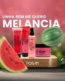 Exfoliating Soap Moisturizing Body Cream Bath PORAN Fruits Watermelon Liquid Body And Face Similar Labotrat - 西瓜+身體噴霧套裝 - 查看 1