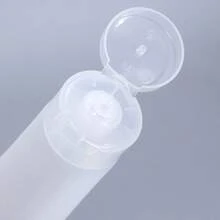 2/3pcs Empty Refillable Cosmetic Soft Tube Vial Bottles With Flip Cover Makeup Travel Sample Packing Storage Holder Container For Toothpaste Shampoo Facial Cleanser Body Lotion Home Bathroom Decor Fall Decor Back To School