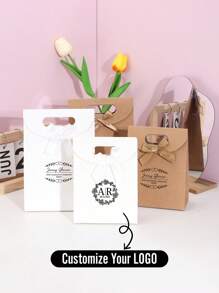 20pcs Customized Paper Bags, Personalized Packaging Bags, Handle Bags With Flip Cover & Closure, Bowknot Gift Packaging Bags, Gift Wrap Pouches,Multi-Functional,Durable,Ornamental,Reusable,Exquisite,Stylish,High-Quality,Colorful,Modern,Custom,Personalized,Unique,Ideal Gifts For Him,Ideal Gifts For Her,Boyfriend,Dad,Girlfriend,Mom,Family,Friends,Tea Room,Home,Garden,Office,For Anniversaries,For Valentine's Day,For Mother's Day,For Birthdays,For Father's Day,For Graduation,For Weddings,For Housewarming