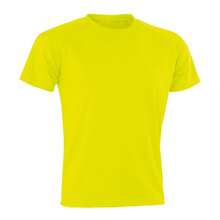 Spiro Unisex Adult AirCool TShirt (Fluorescent Yellow) - 黃色 - 查看 1