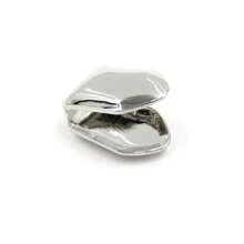 1 set de bijoux en forme de croix et de dent en zircone cubique, surface lisse, cadeau unisexe hip-hop, accessoire de décoration de fête et de club réglable, avec instructions d'assemblage de l'attachement pour la dent