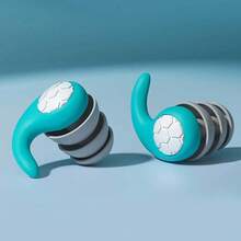 隔音降噪耳塞，硅胶防水游泳宿舍噪音过滤耳塞 - 均碼 - 查看 3